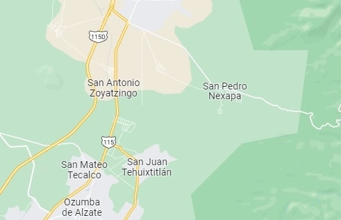 El cuerpo de la víctima fue dejado a un costado de la autopista Tlamacas-Amecameca, en el Estado de México. Foto Tomada de Google Maps
