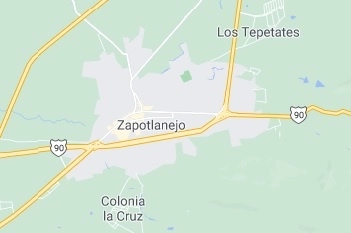 La Fiscalía de Jalisco informó que el cuerpo de la mujer fue hallado a la altura del macrolibramiento, en Zapotlanejo. Captura de imagen de Google Maps
