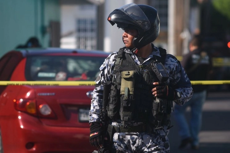 Hubo intercambio de disparos entre uniformados y presuntos delincuentes en el municipio de Playa Vicente. Foto Cuartoscuro / Archivo