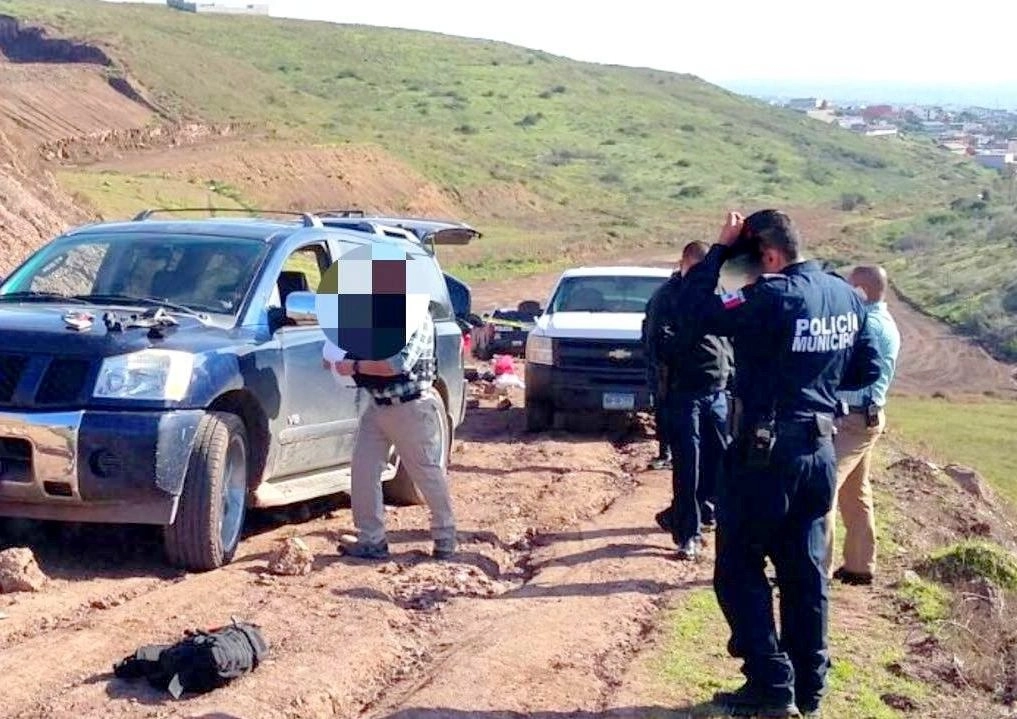 El ataque se registró en la calle San Pedro Mártir, en las inmediaciones del fraccionamiento Quinta Marsella. Foto @policiatijuana 