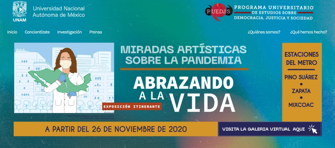 Anuncio de la exposición. 