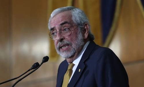 El próximo lunes la Junta de Gobierno de la UNAM emitirá la convocatoria para el nombramiento de la persona que asumirá la Rectoría durante el periodo 2023-2027 y sustituirá al rector actual, Enrique Graue Wiechers, quien estuvo al frente durante ocho años. Foto Yazmín Ortega Cortés / Archivo