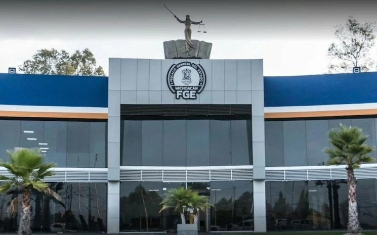 Oficinas de la Fiscalía General del Estado de Michoacán. Foto tomada del sitio de fiscaliamichoacan.gob.mx / Archivo