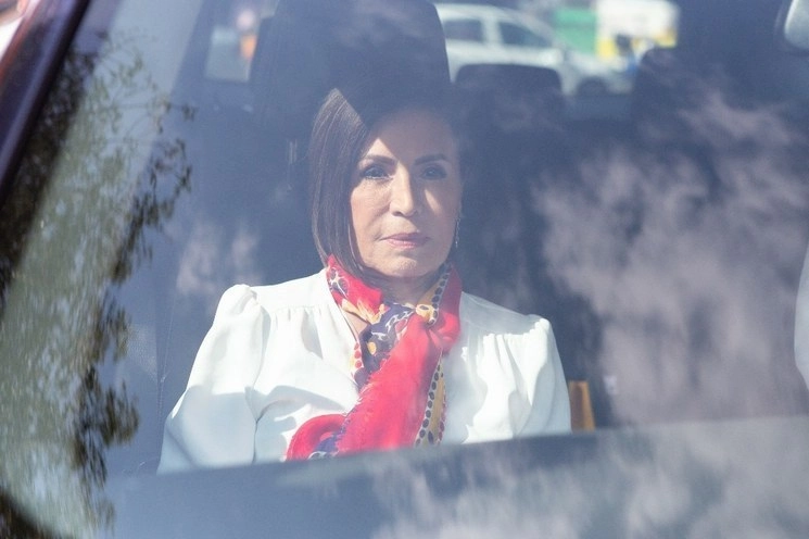 El juzgado cuarto de distrito de amparo en materia penal en la Ciudad de México otorgó una suspensión definitiva a Rosario Robles, ex secretaria de Desarrollo Social, contra la prisión preventiva decretada. Foto Pablo Ramos / Archivo