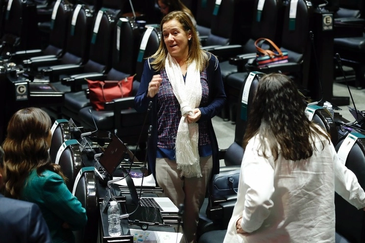 Margarita Zavala, diputada federal y esposa de Felipe Calderón. Foto Cristina Rodríguez 