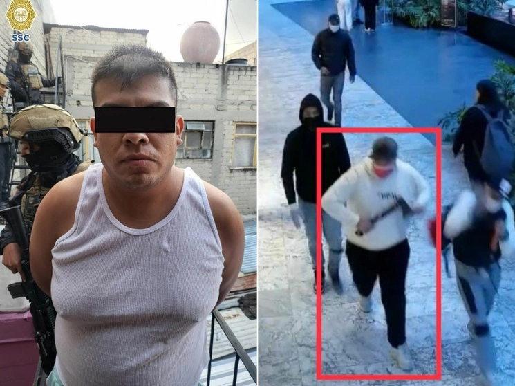 El sujeto fue detenido por su participación en el robo. Foto tomada de Twitter @OHarfuch