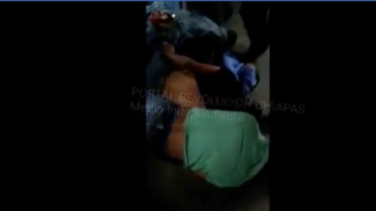 Captura de pantalla del video difundido por el Portal Chiapas Revolución.