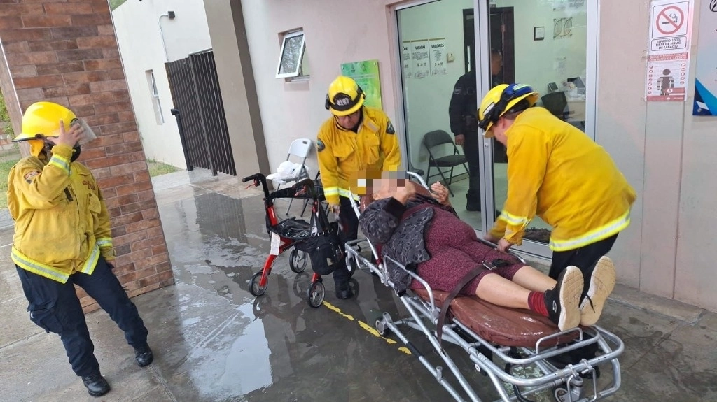 En Baja California operan siete albergues temporales para atender a la población afectada por las precipitaciones pluviales que se han registrado en la región. Foto ‘Lindero Norte’