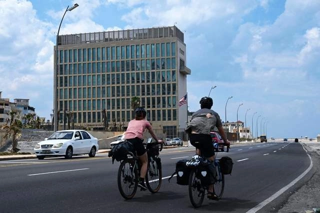 Cuba acusó a Estados Unidos de incentivar las protestas contra el gobierno de la isla tras varios apagones de energía eléctrica. Foto Afp