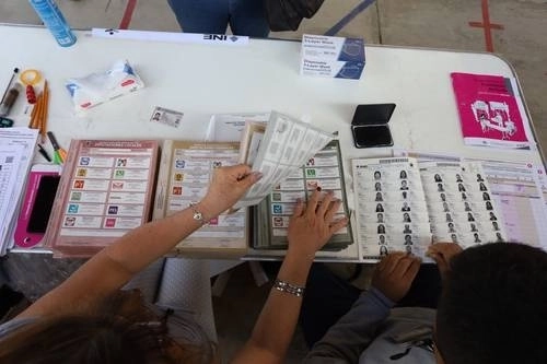 Según diferentes mediciones electorales, adelantan que el triunfo en las urnas para la alcaldía será para la morenista Geraldine Ponce Méndez. Foto Jorge A. Pérez Alfonso