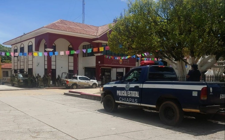 Entre elementos de la SSP, el Ejército Mexicano y la Guardia Nacional se realizan los patrullajes. Foto La Jornada