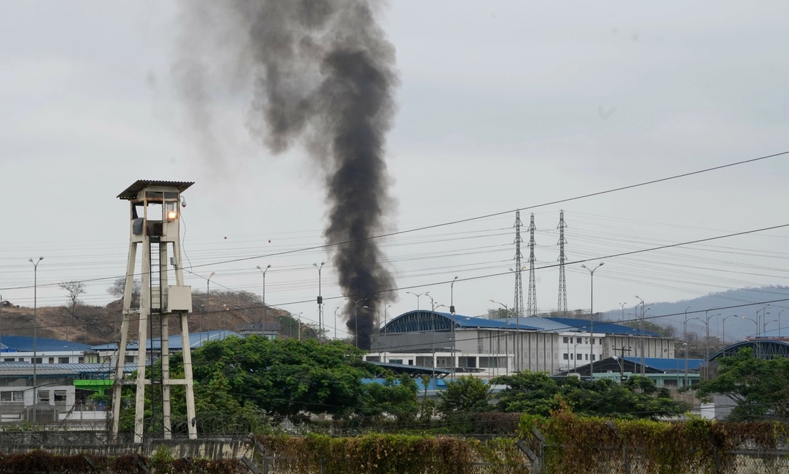 La penitenciaría Litoral en Guayaquil, Ecuador, el lunes 15 de noviembre de 2021. Foto Ap