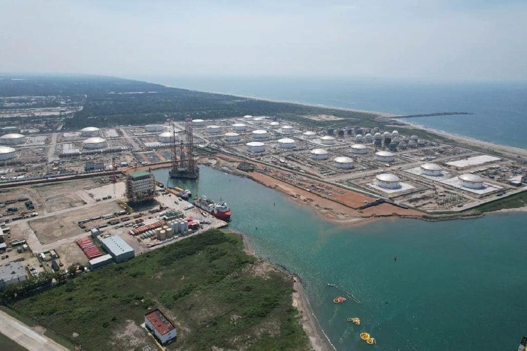 Vista aérea de la Refinería de Dos Bocas, en Paraíso, Tabasco. Foto tomada del sitio https://dosbocas.energia.gob.mx / Archivo