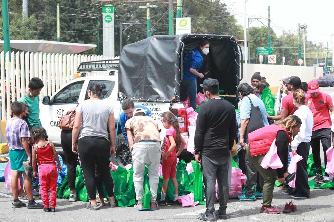 Grupos de venezolanos aún intentan viajar hacia Estados Unidos. Foto Luis Castillo