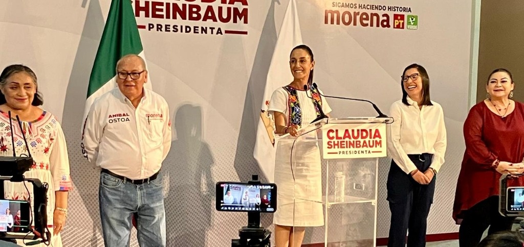 Sheinbaum will accompany AMLO in the Zócalo for his latest report