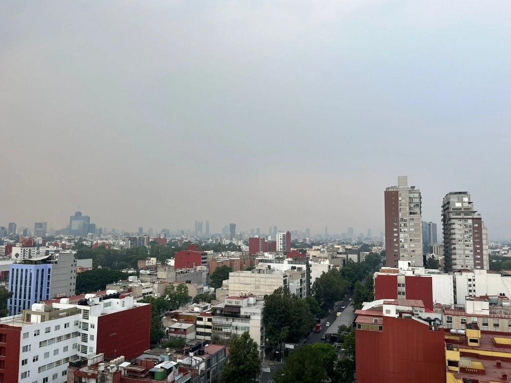 Vista de la capital, esta tarde. Foto: Alfredo Domínguez 
