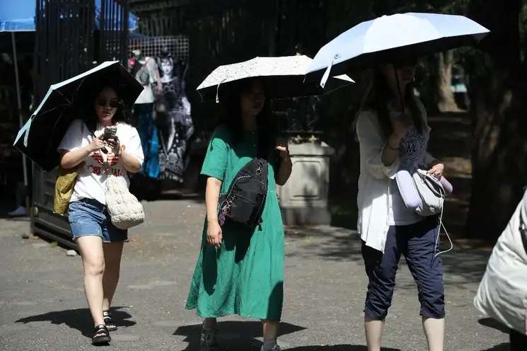 Día de altas temperaturas en CDMX el pasado 17 de junio de 2023. Foto Yazmín Ortega