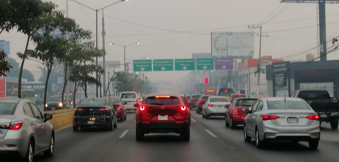Se registra mala calidad del aire en municipios de la zona metropolitana de Guadalajara, Jalisco. Foto Javier Santos