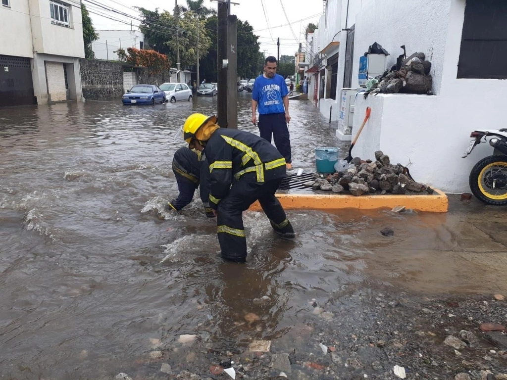 Las intensas lluvias del viernes causaron varios daños en al menos cinco municipios de Morelos. Foto cortesía Protección Civil del estado 
