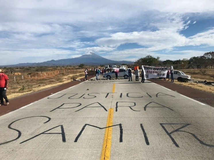 Los activistas informaron que realizarán una jornada de manifestaciones el 20 de febrero, cuando se cumpla un año del asesinato de Samir Flores, opositor al Proyecto Integral Morelos. Foto La Jornada