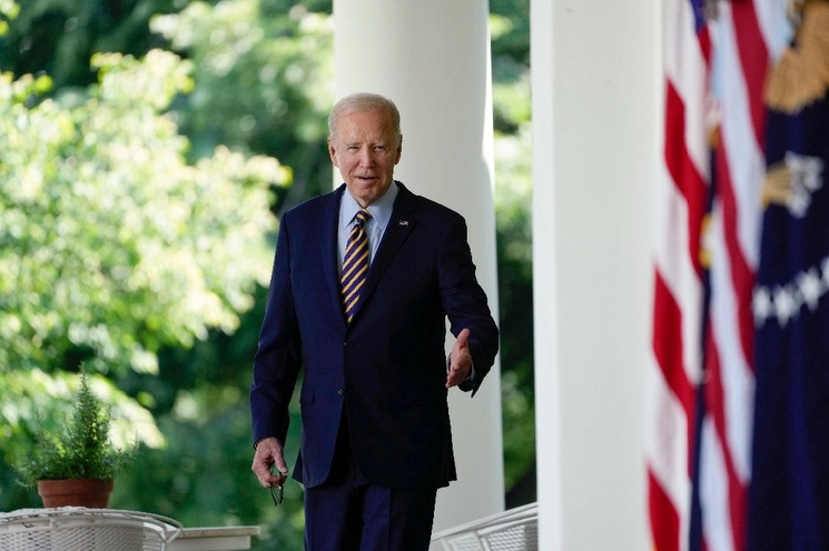 Joe Biden en la Casa Blanca. Foto Ap