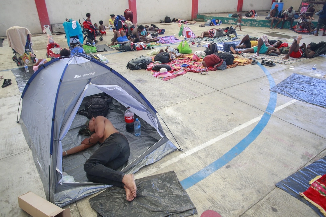 La política migratoria de México no ha sido humanitaria, señalaron activistas a favor de la movilidad. Foto Víctor Camacho / Archivo