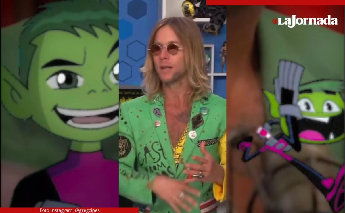 Cipes, de 45 años, interpretó a Chico Bestia en la popular franquicia de 'Los Jóvenes Titanes' durante 24 años.