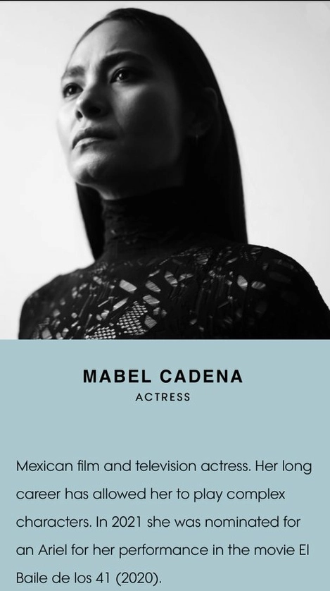 Mabel Cadena en imagen tomada de su cuenta de twitter.