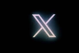 Logotipo de la red social X. Foto Afp