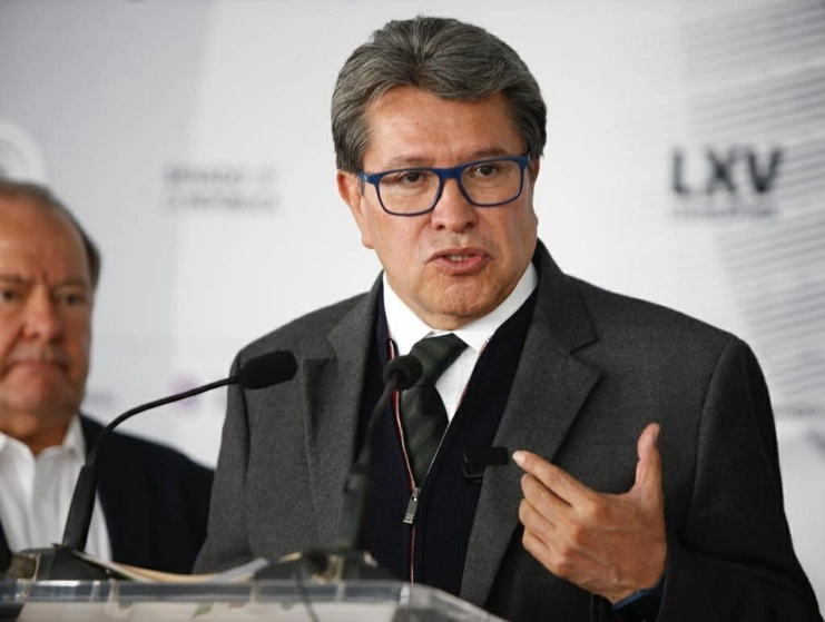 El coordinador de Morena en el Senado, Ricardo Monreal, en imagen de archivo. Foto Guillermo Sologuren