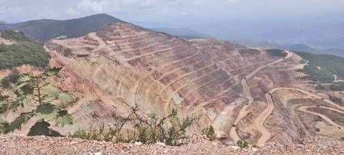 La mina Los Filos, perteneciente a la empresa canadiense Equinox Gold y ubicada en Eduardo Neri, Guerrero, es una de las principales productoras de oro en América Latina. Foto 