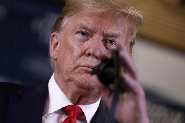 Donald Trump, presidente de Estados Unidos. Foto Ap