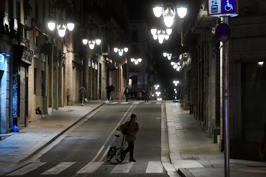 Vida cotidiana en España. Foto Afp