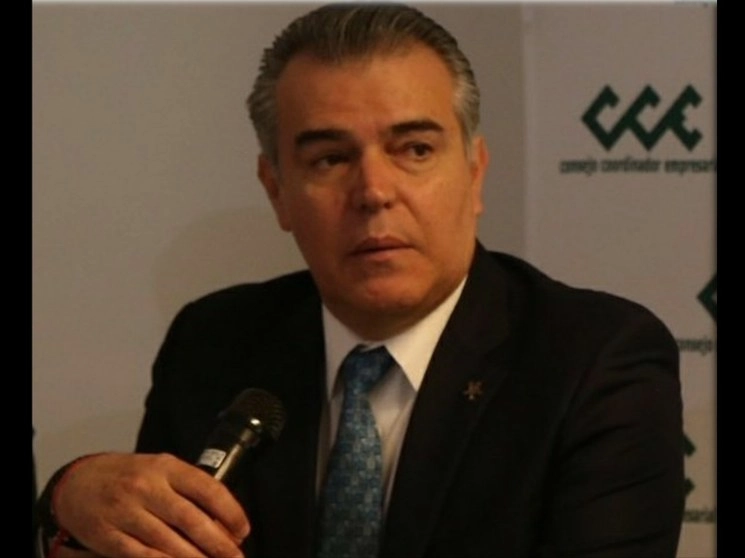 Francisco Cervantes, presidente de la Concamin, en imagen de archivo. Foto Jesús Villaseca