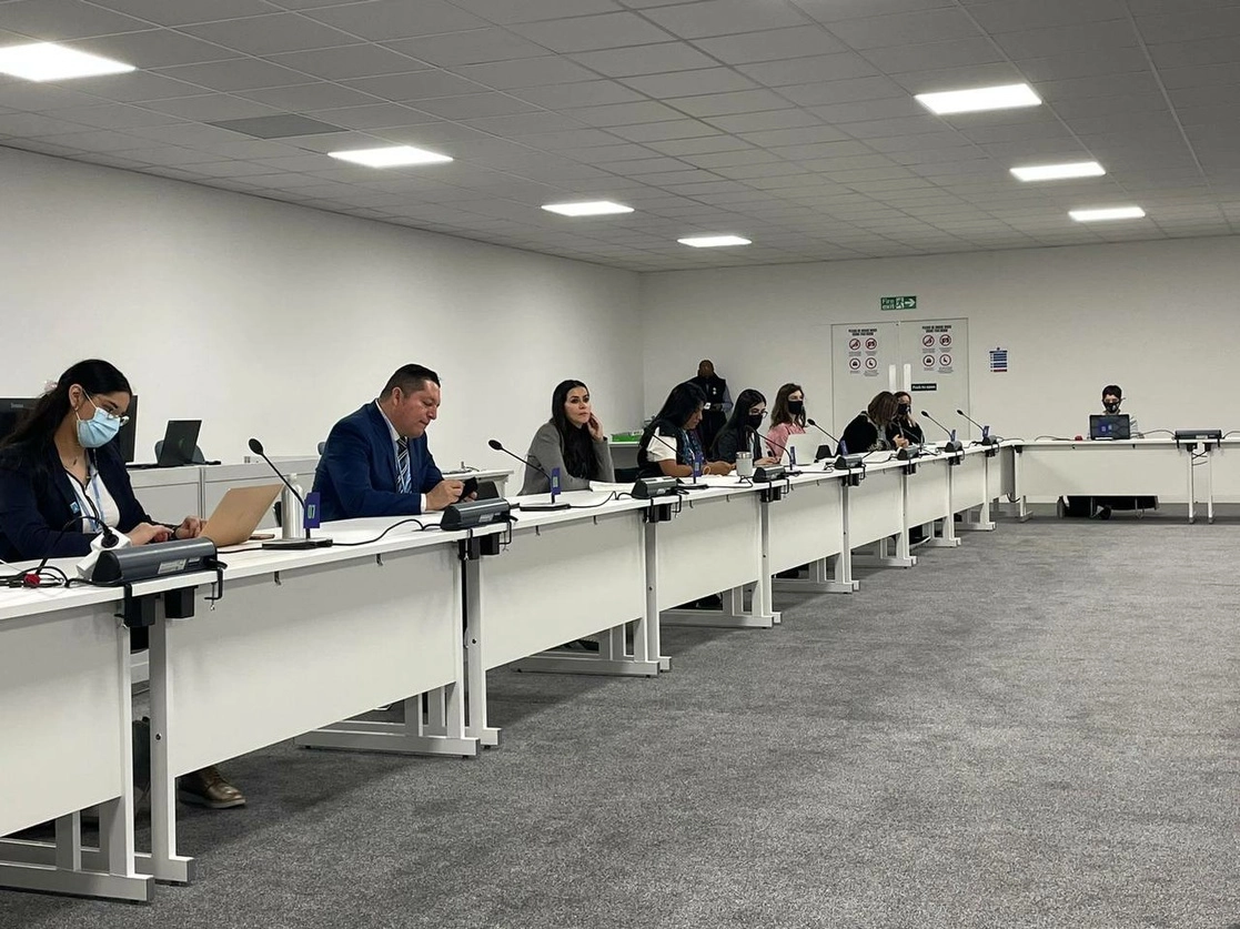Integrantes de la delegación mexicana de la COP26. Foto tomada del Twitter @SRE_mx