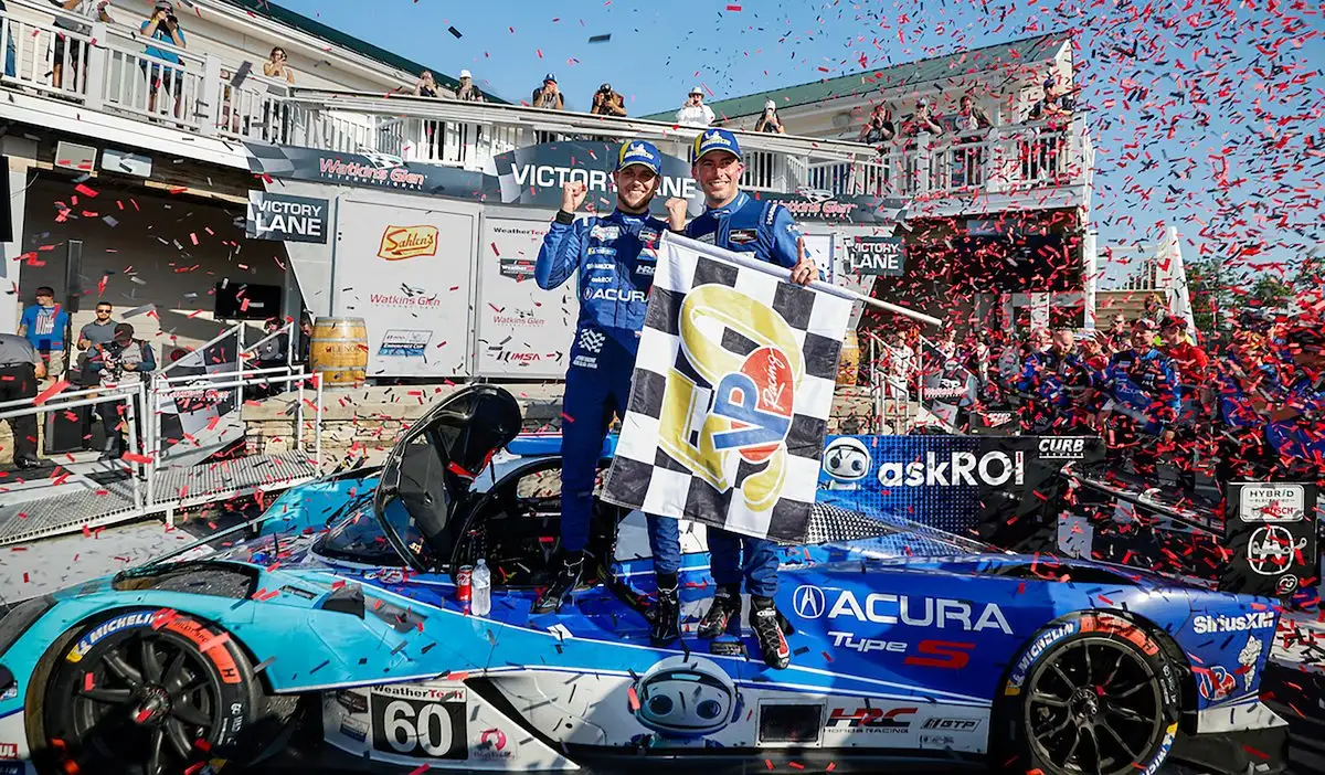 Los puntos obtenidos por ambos Acura ARX-06 dieron el subcampeonato de fabricantes en la categoría GTP del IMSA Weather Sportscar Championship 2025. Foto 