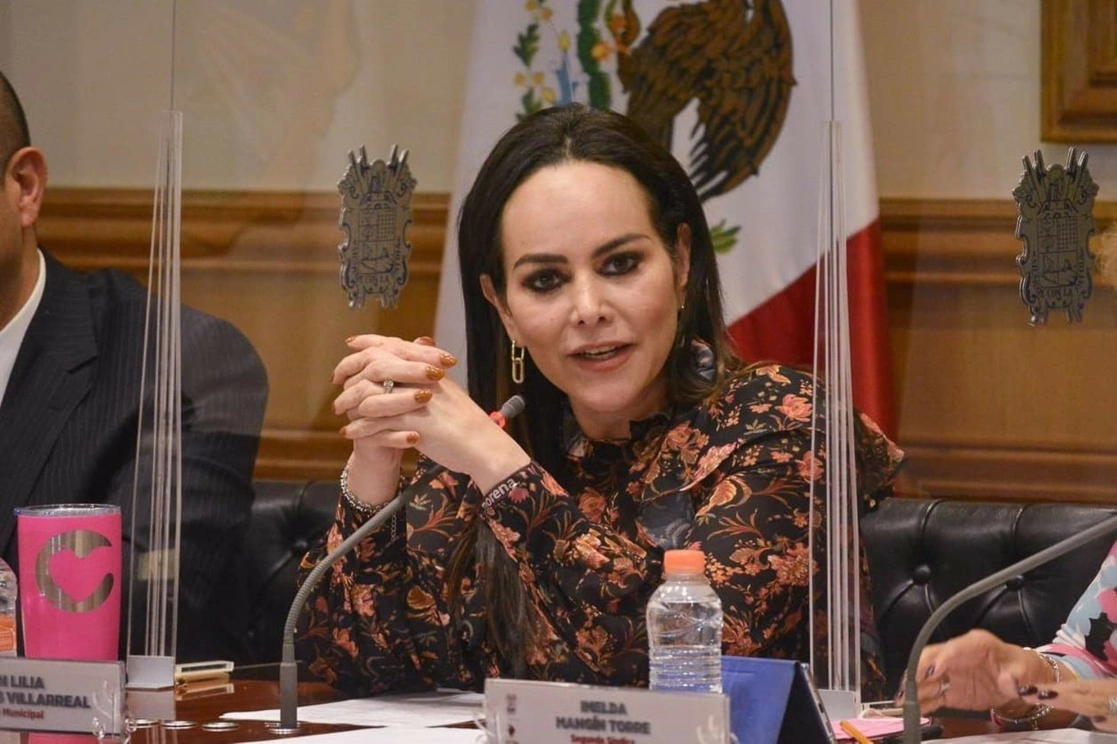 Carmen Lilia Canturosas, alcadesa de Nuevo Laredo. Foto 'La Jornada'