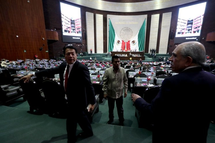 Imagen de archivo de Mario Delgado, presidente de la Junta de Coordinación Política de la Cámara de Diputados. Foto José Antonio López 