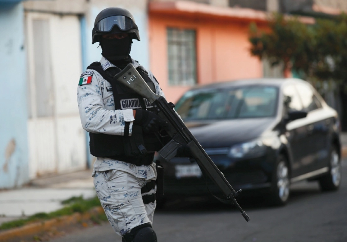 Personal de la Guardia Nacional en un operativo. Foto Víctor Camacho / Archivo