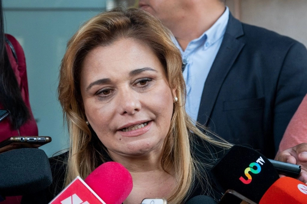 El 16 de enero pasado, la gobernadora panista, declaró en entrevista colectiva que Chihuahua no se convertirá en un albergue de migrantes, ante el cierre de la frontera y las deportaciones masivas que anunció el presidente de Estados Unidos, Donald Trump, a partir del lunes 20 de enero. Foto Cuartoscuro / Archivo

