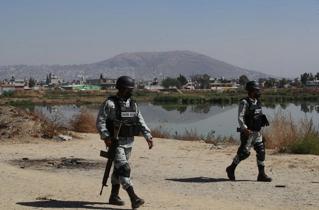 En Nuevo Laredo, Tamaulipas, elementos de la Guardia Nacional estuvieron involucrados en la muerte de dos civiles desarmados. Foto Alfredo Domínguez / Archivo 