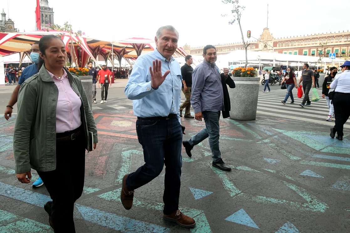 Adán Augusto López, titular de la Secretaría de Gobernación. Foto María Luisa Severiano / Archivo