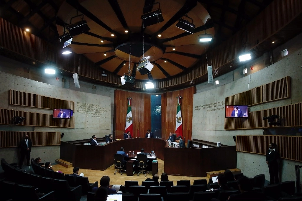 Sala de sesiones del TEPJF en imagen de archivo. Foto Cristina Rodríguez
