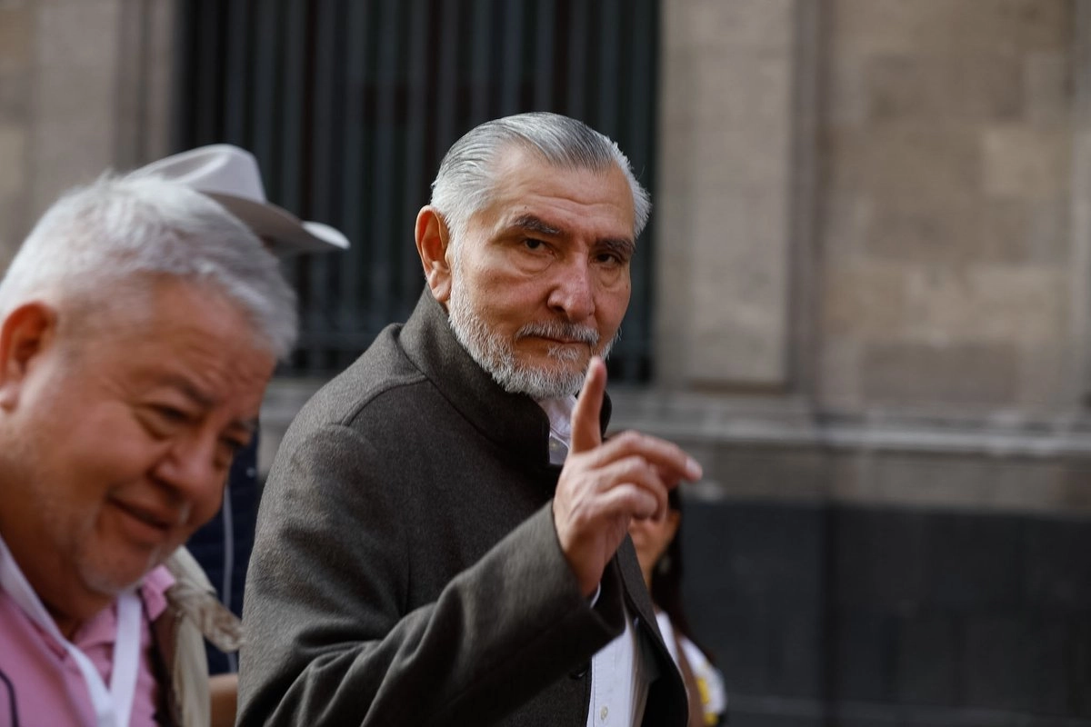 El presidente de la Jucopo del Senado, Adán Augusto López. Foto 