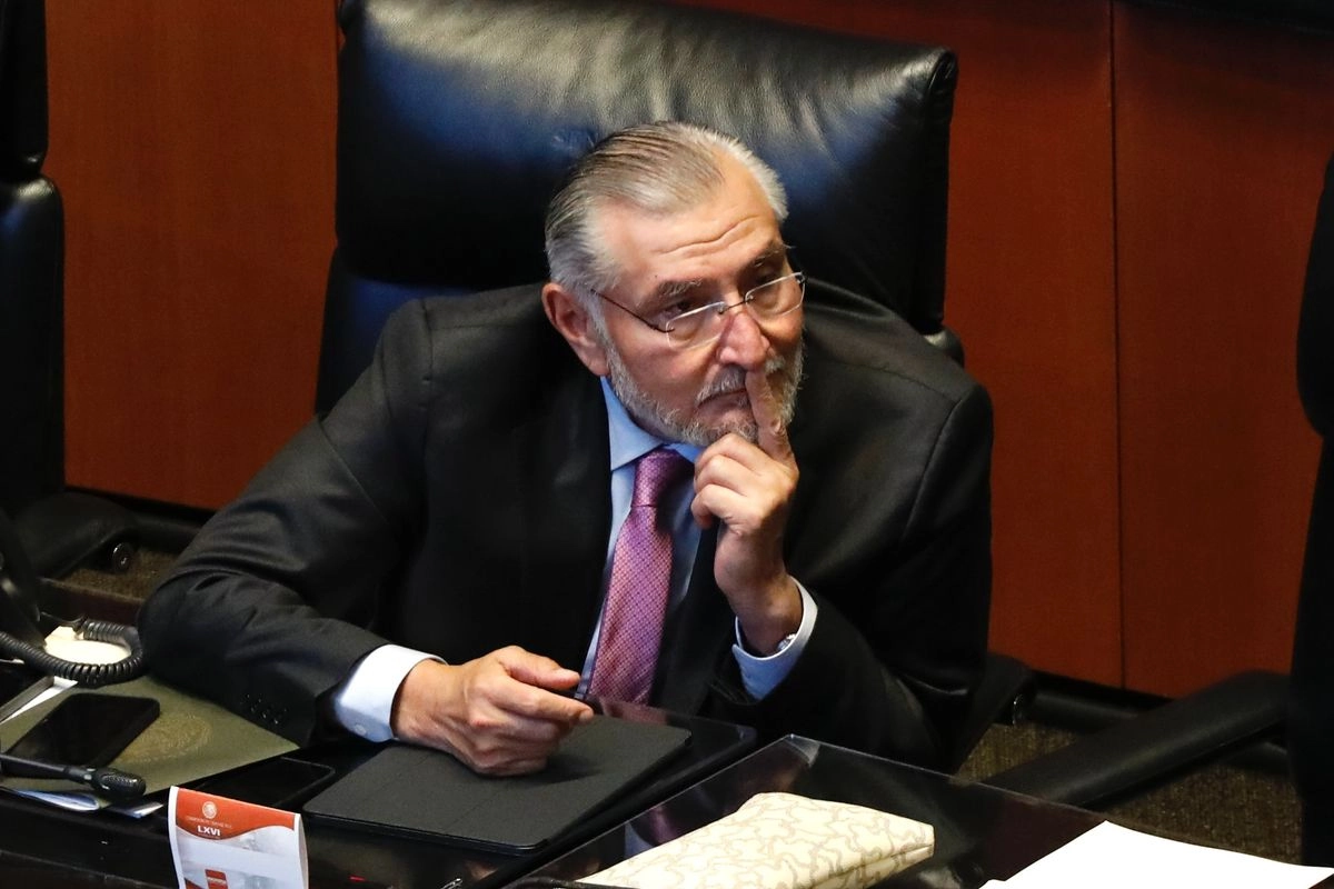  El coordinador de Morena en el Senado, Adán Augusto López Hernández, en imagen de archivo. Foto 