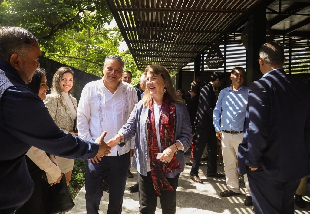 La gobernadora electa de Morelos, Margarita González Saravia en imagen de archivo. Foto tomada de la cuenta de X @margarita_gs