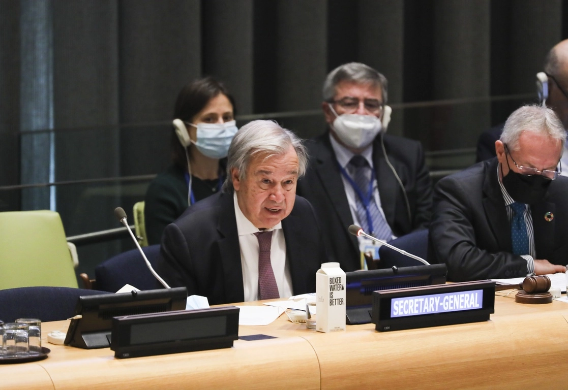 El secretario general de la ONU, Antonio Guterres, dijo que son ilegales las adhesiones de Rusia a cuatro regiones ucranias. Foto Xinhua / Archivo