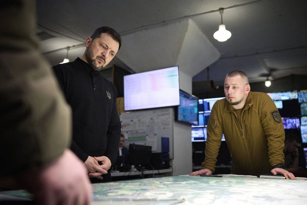 Zelensky se mostró optimista de alcanzar “en las próximas semanas o meses” un alto el fuego completo. Foto 