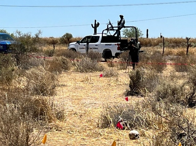 Los restos localizados en la carretera Hermosillo-Bahía de Kino no pertenecen al hijo desaparecido de la activista Ceci Flores, informó la Fiscalía de Sonora. Foto Cristina Gómez