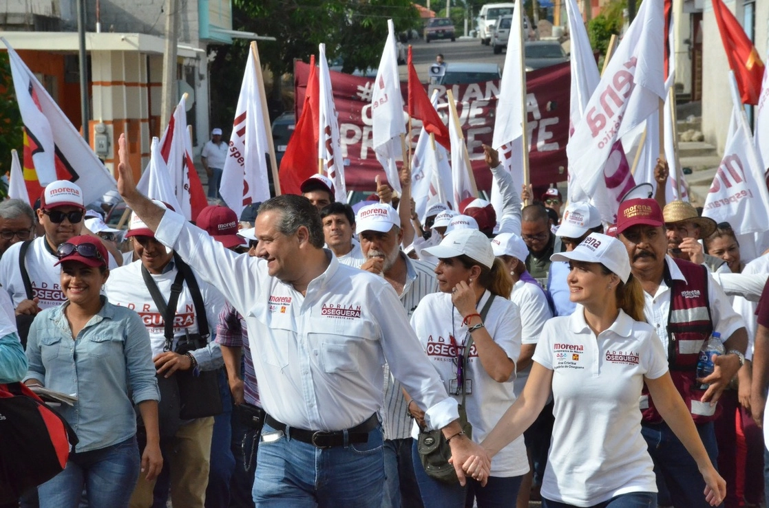 El candidato busca llevar los ideales de la 4T a Tamaulipas. Foto La Jornada